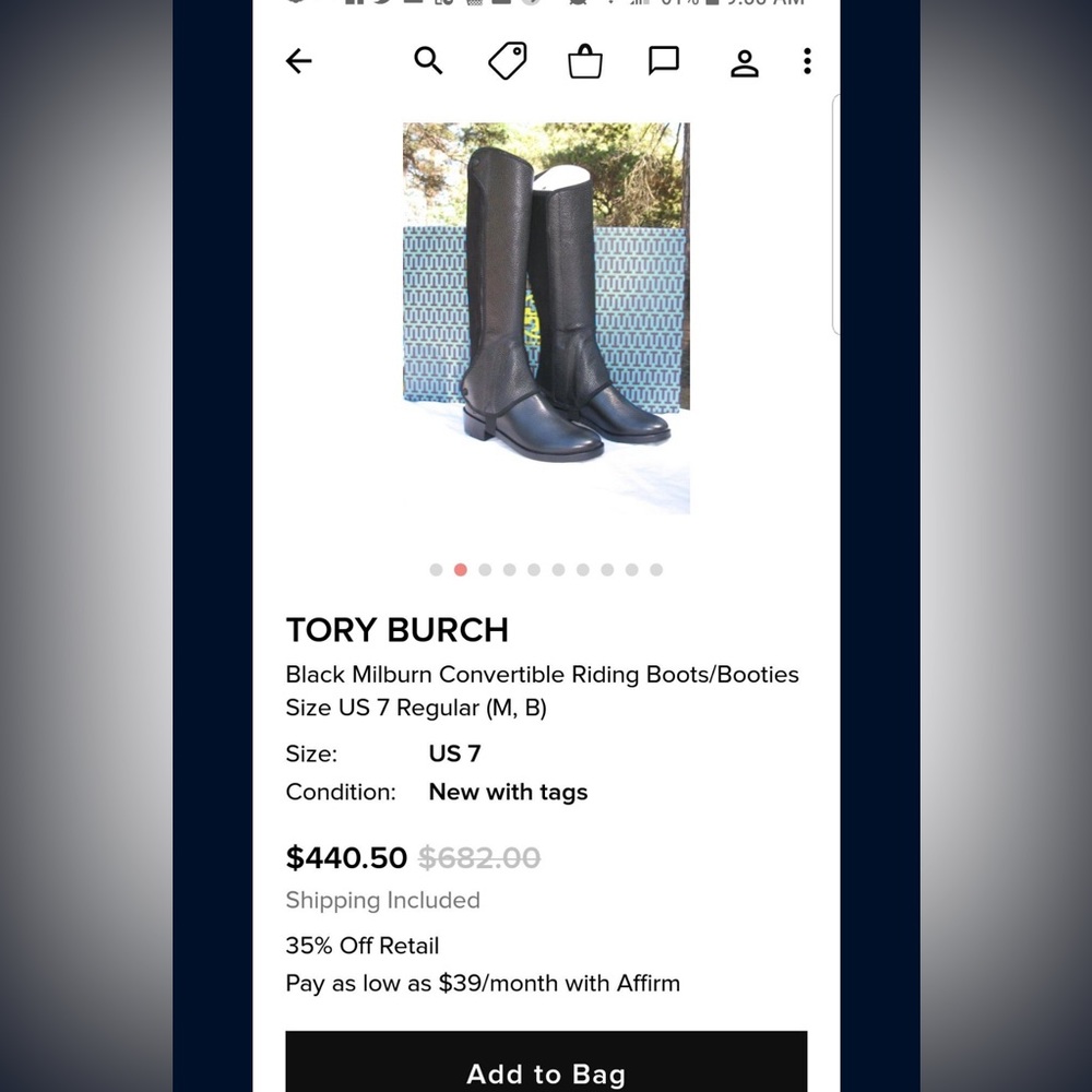 Tory Burch Riding Boots